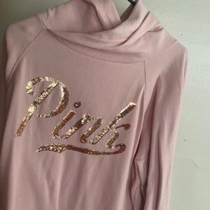 Pink hoodie